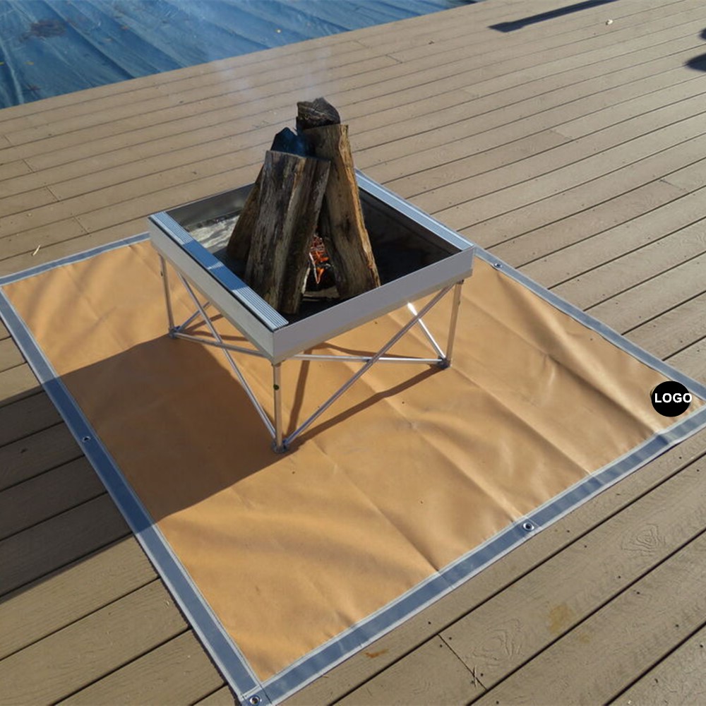Ember Mat | 67" x 60" | Fire Pit Mat | Grill Mat | Protect Your Deck, Patio, Lawn or Campsite
