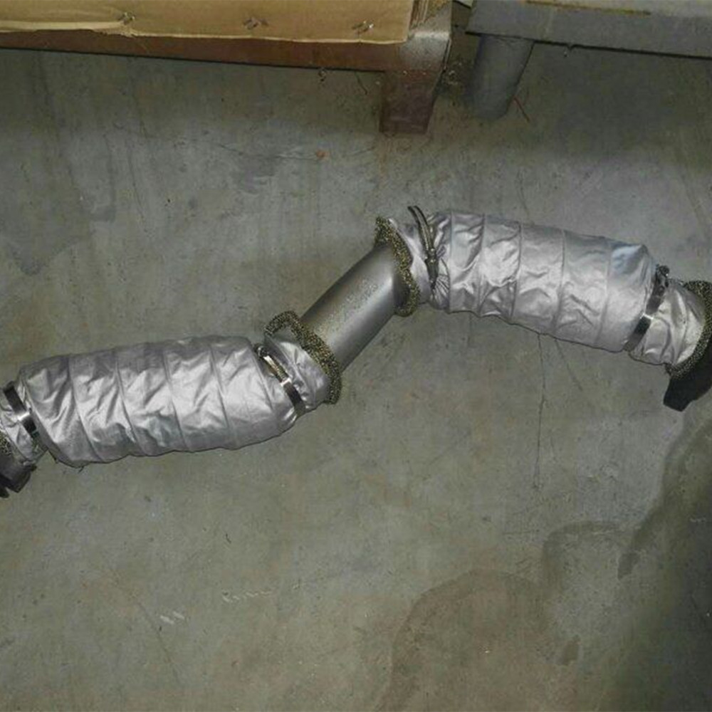Exhaust pipe heat shield products