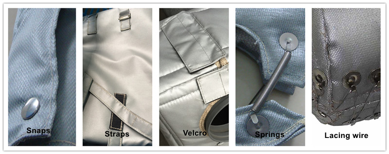 Custom Removable Insulation Blankets fastern systerm Custom Removable Insulation Blankets fastern systerm