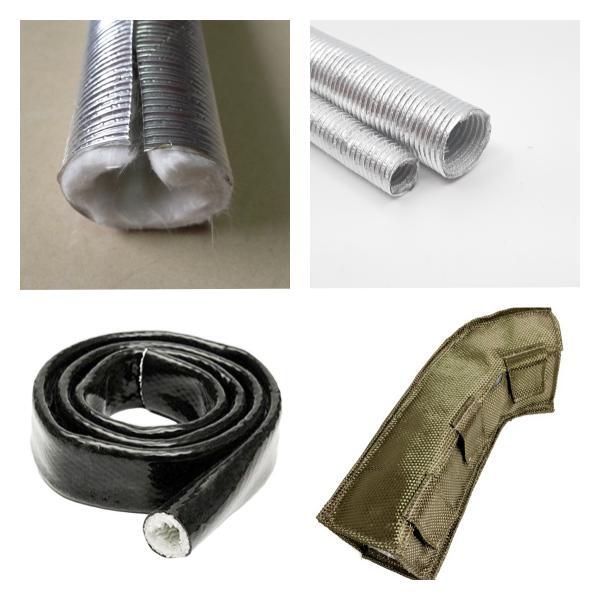exhaust pipe heat shield material