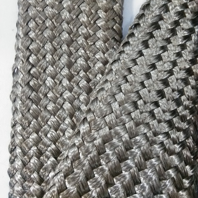 Braided Basalt Exhaust Pipe Heat Shield Sleeve