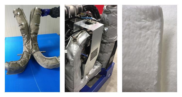 Exhaust Pipe Heat Shield Insulation