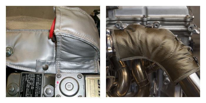 exhaust manifold blanket