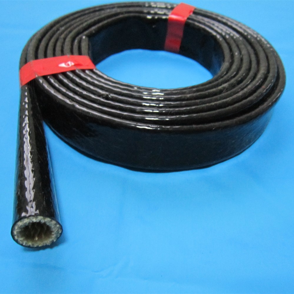 Silicone Coated Fiberglass Braided heat sleeve Silicone Coated Fiberglass Braided heat sleeve