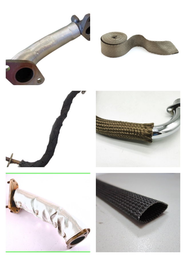EGR pipe heat shield