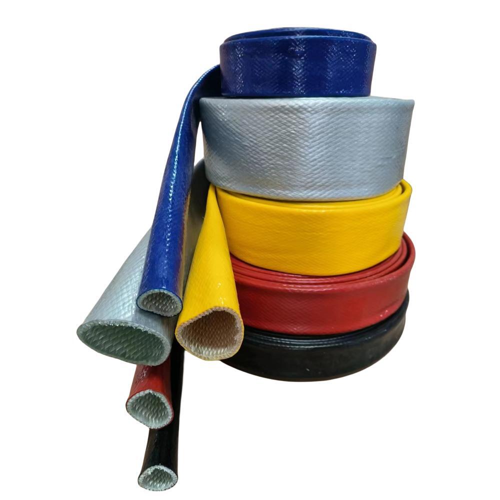 Silicone Coated Fiberglass Braided Sleeve
