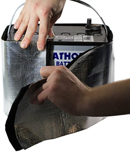 Battery heat shield wrap used as a car battery heat shield to reduce radiant heat exposure – BSTFLEX