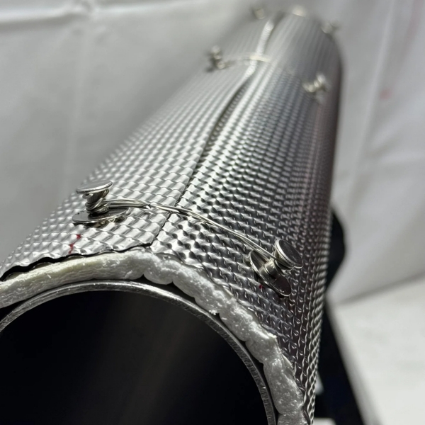 exhaust pipe insulation material