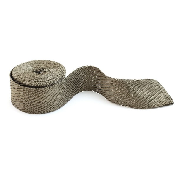 titanium exhaust wrap