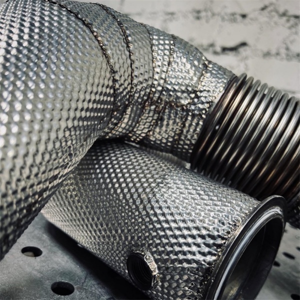 embossed heat shield material embossed heat shield material