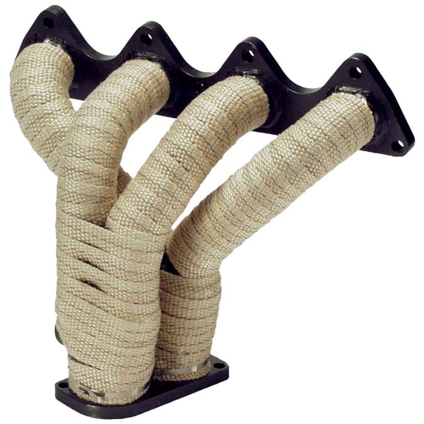 ATV exhaust wrap