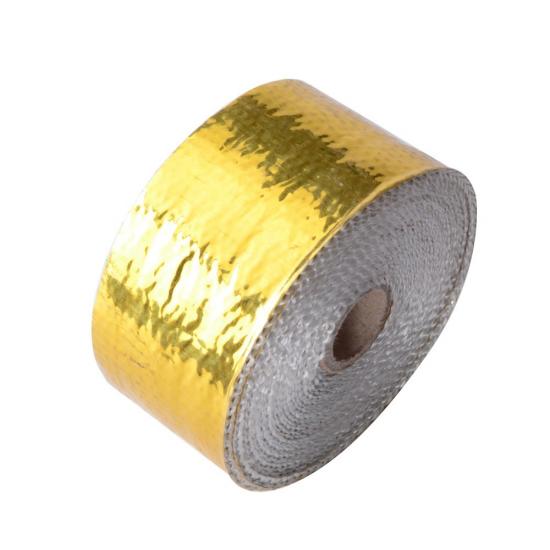 Exhaust heat shield wrap