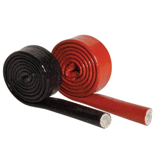 with Hook and Loop Closure Design Engineering 010477 Fire Wrap 3000 Heat Protection Sleeve for Wires 0.625 x 24 etc. Hoses 