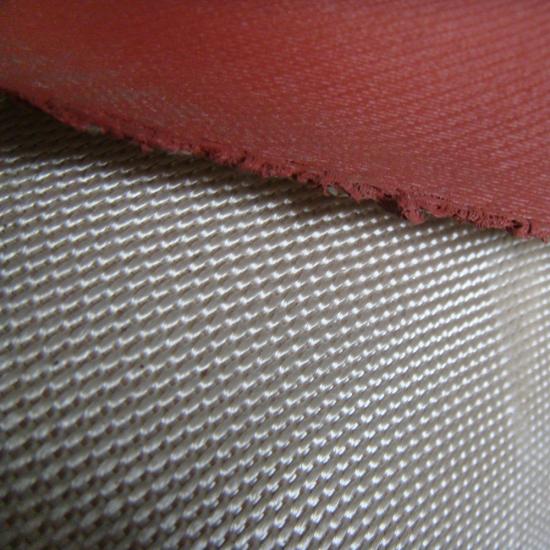 Silicon-coated silica fabric