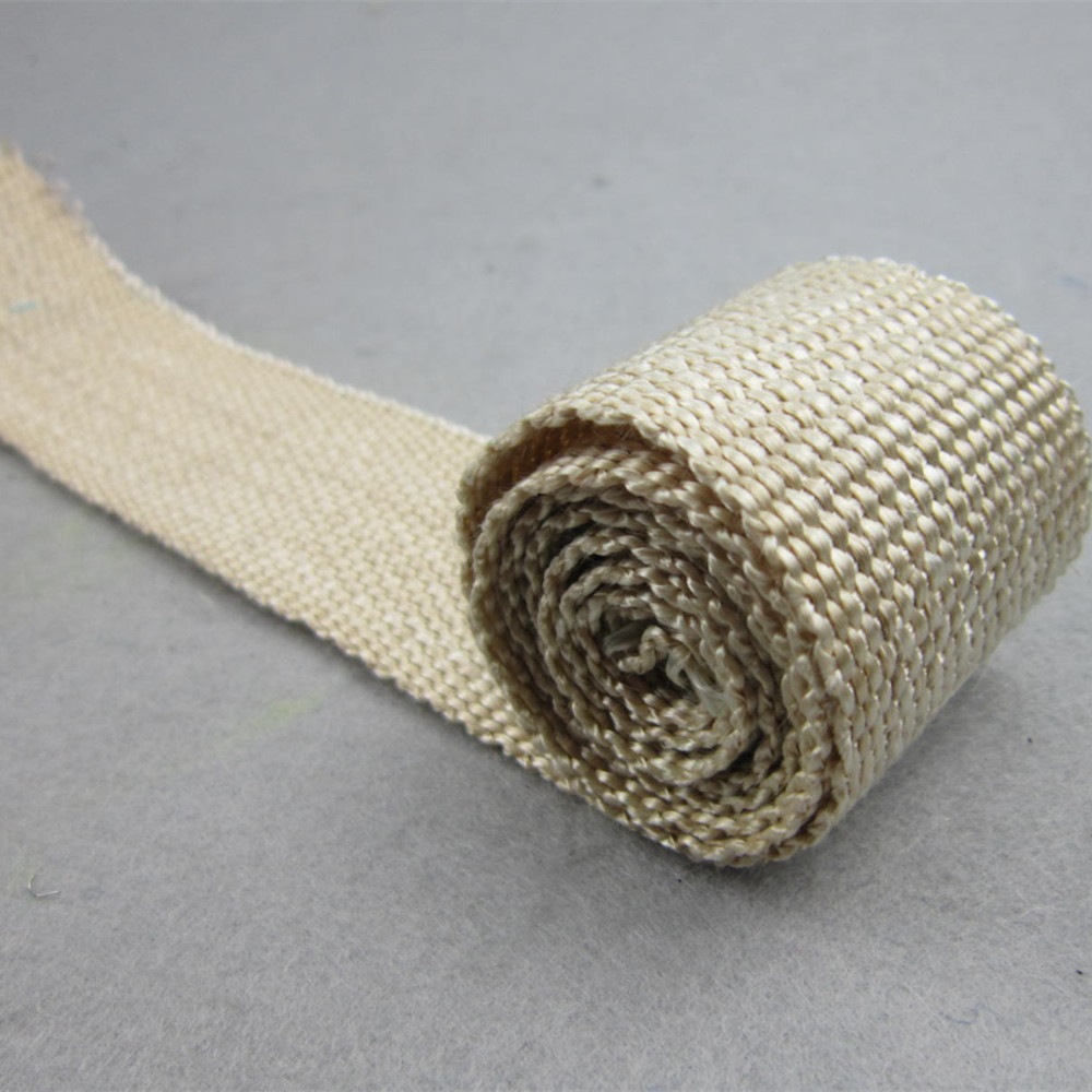 What is the Tan Glass Fiber Exhaust Wrap?