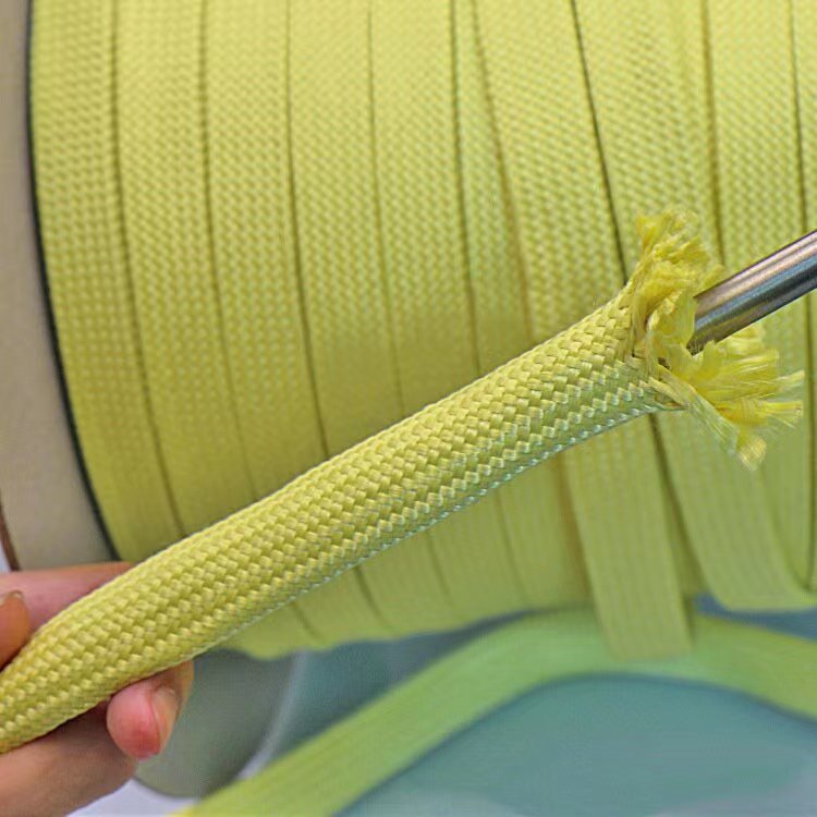 What are the benefits of using Kevlar braided sleeving?