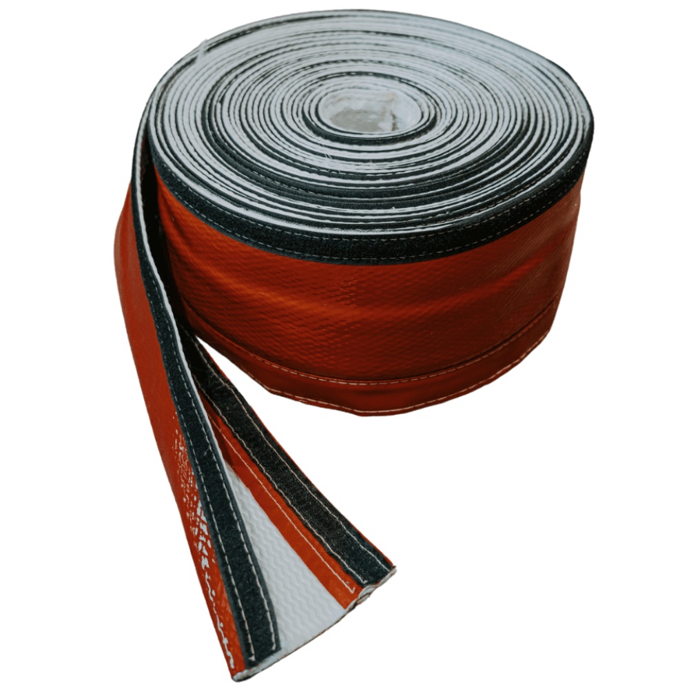 What is Fuel Line Velcro Silicone Coated Hose Protection?