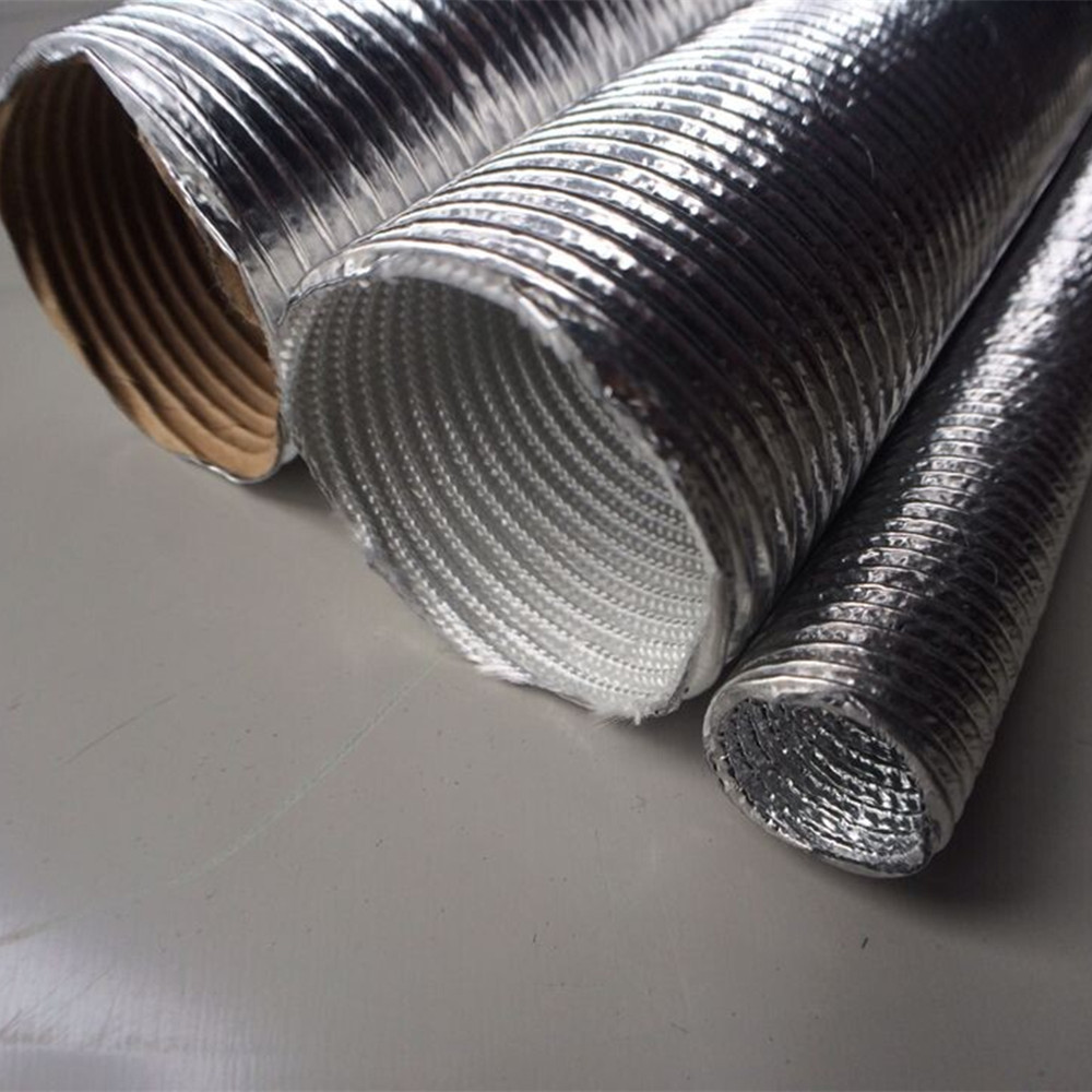 What is the aluminum heater hose made of?
