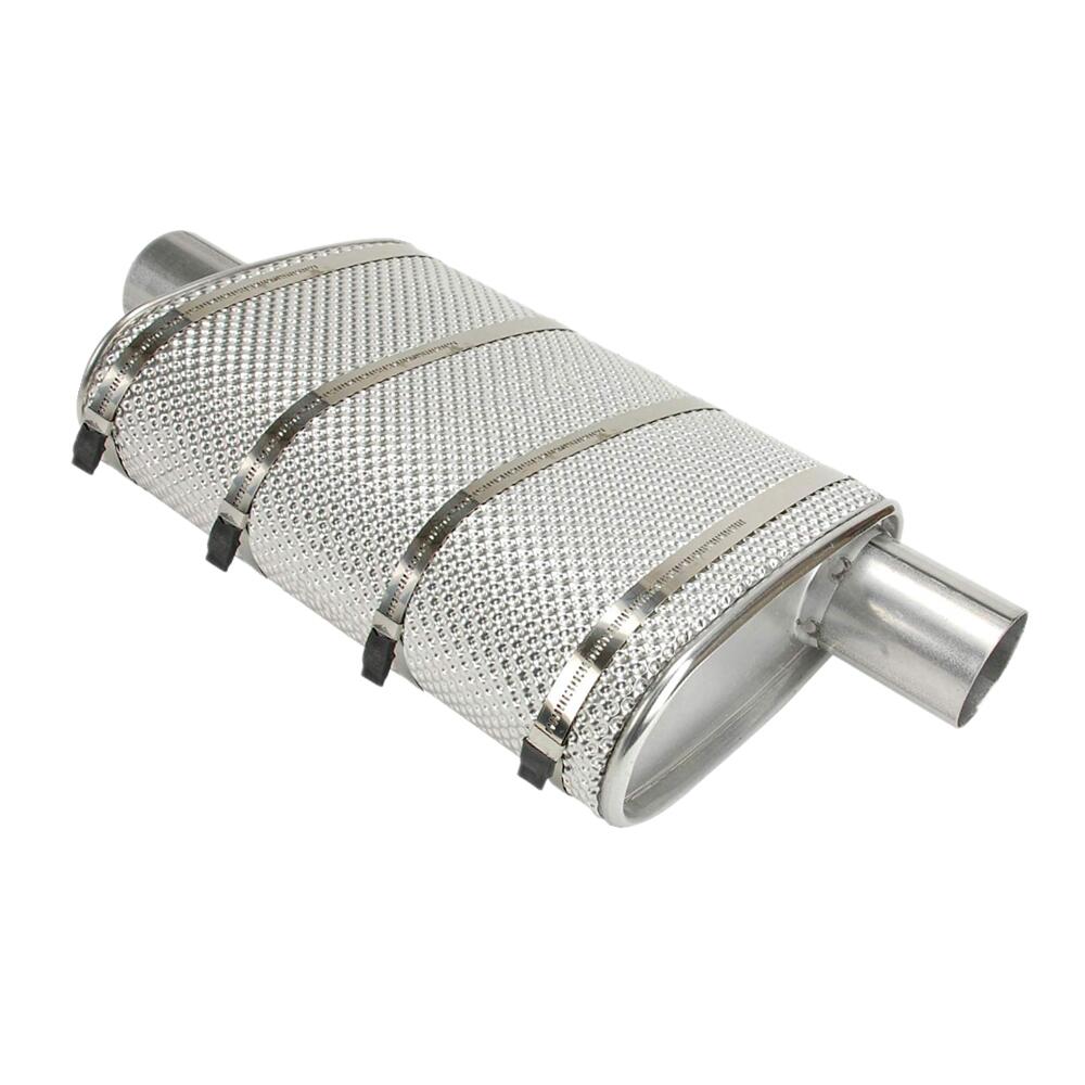 Why every car use the exhaust heat shield material?