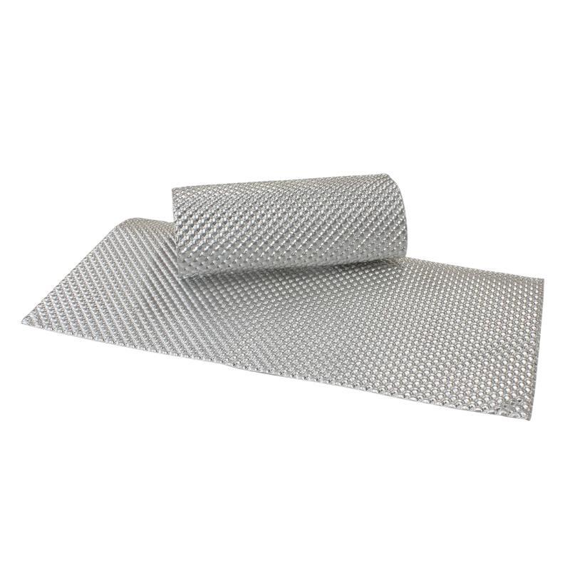 What is the maximum temperature that the Aluminum Embossed Heat Shield can withstand?
