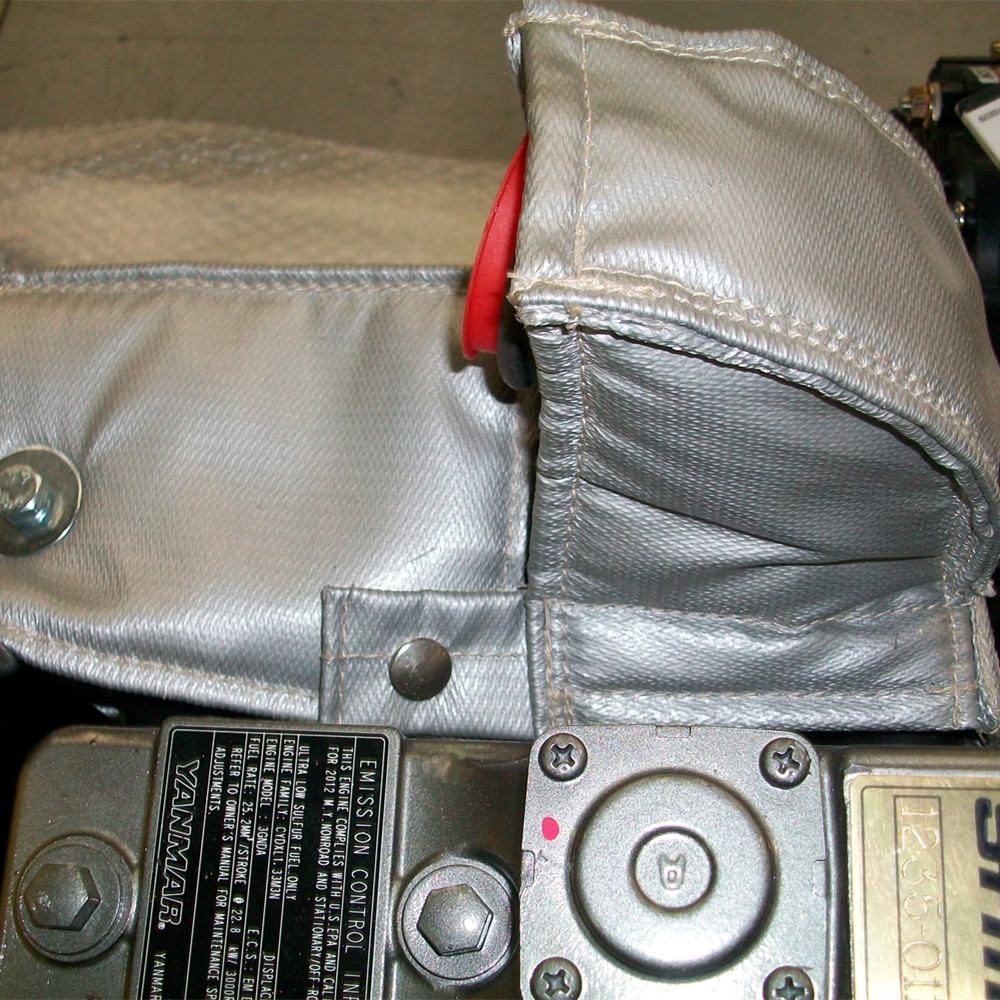 What is the best material for exhaust insulation blanket?