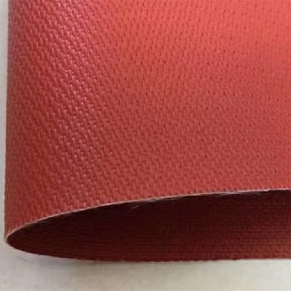 woven fiberglass fabric coated with silicone