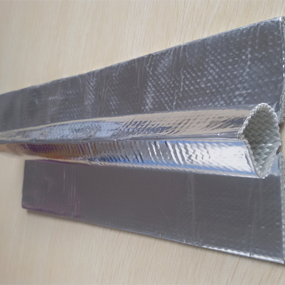 Aluminum foil heat reflective sleeve