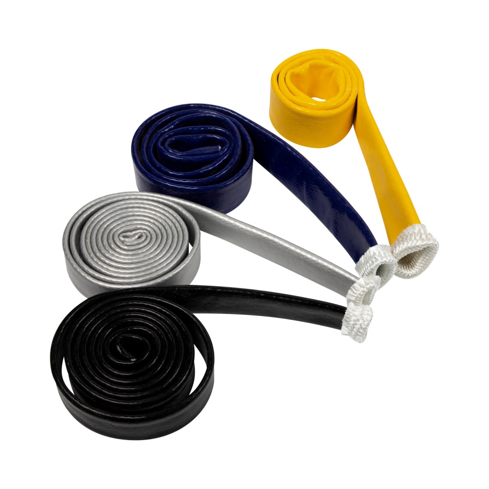 Silicone Coated Heat Sleeve for Hose, Cable and Pipe Thermal Protection