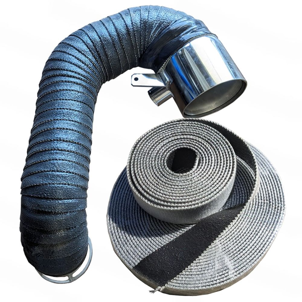 Silicone Exhaust Wrap: Thickness, Overlap and End Finishing