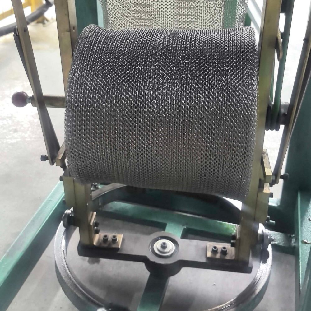 Knitted Wire Mesh for Exhaust Bellows and Flexible Exhaust Pipes