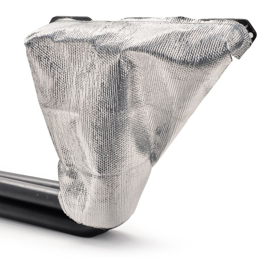 What is aluminized header blanket?