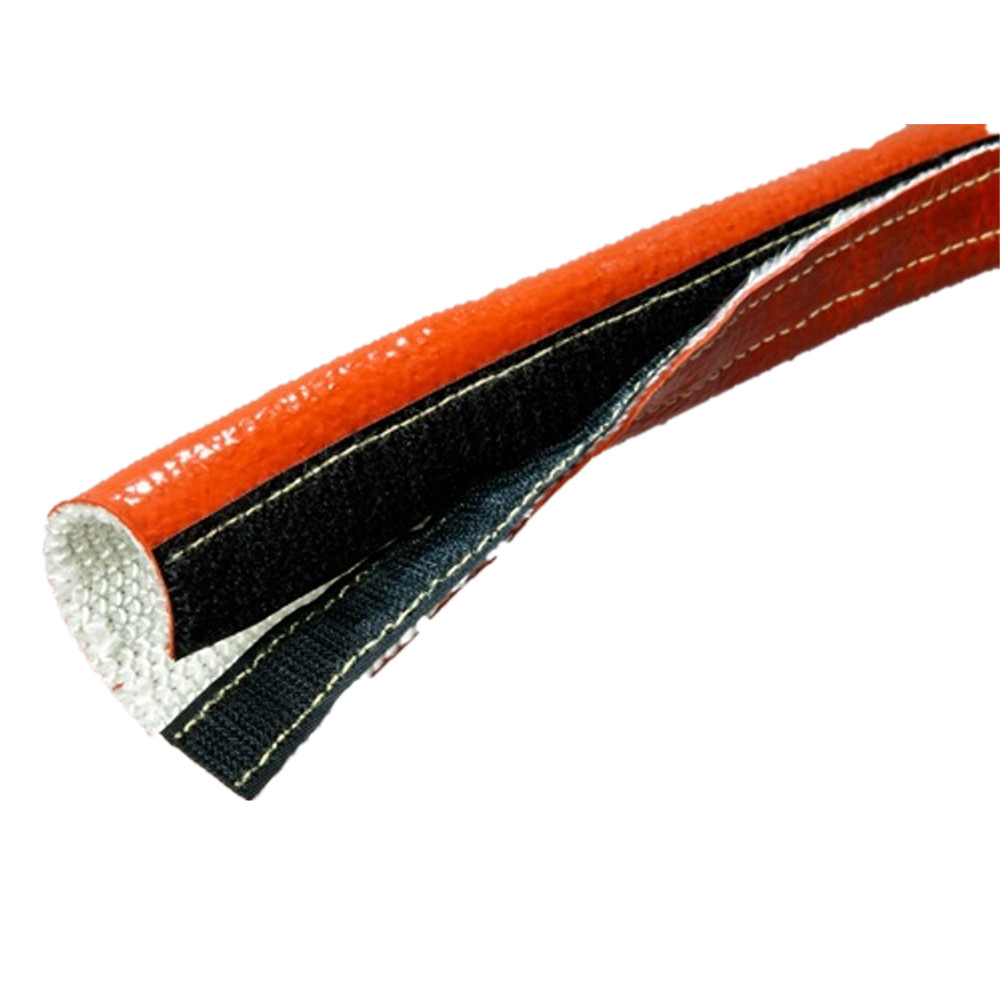 Two kinds of Fire Sleeves with Hook and Loop Fasterner