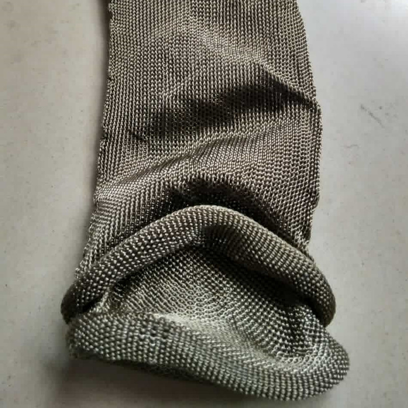 Knitted Basalt Exhaust Sleeve Application